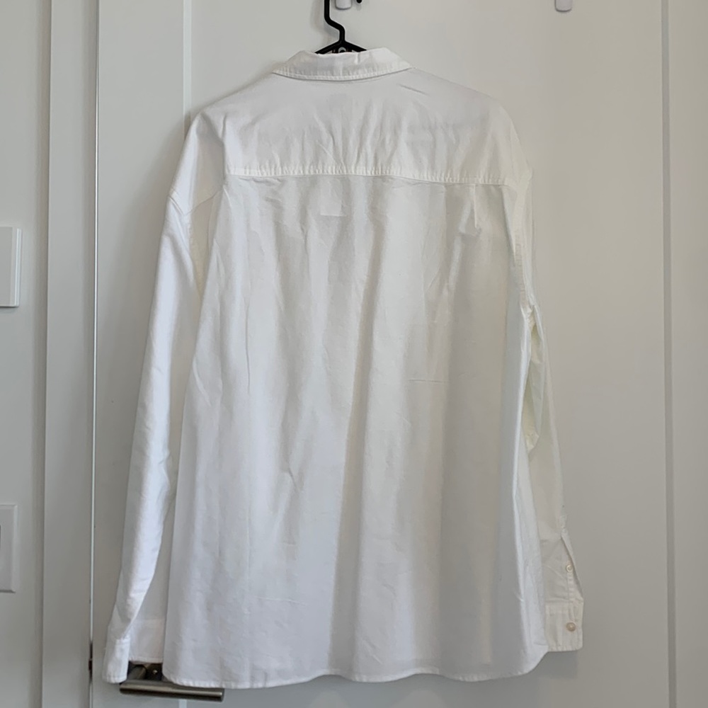 NWT No. 4 H&M Essentials Casual Button Shirt - Picture 3 of 4